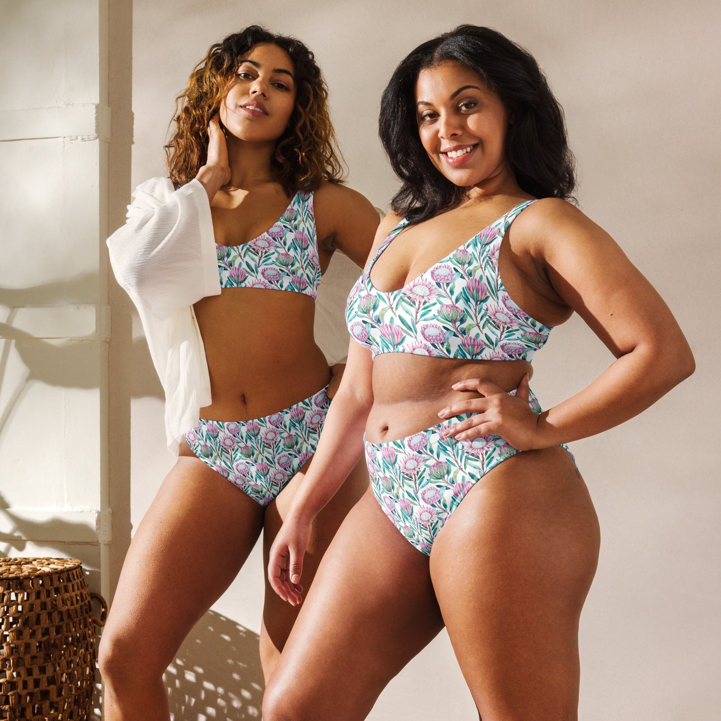 Protea Serene Recycled high-waisted bikini