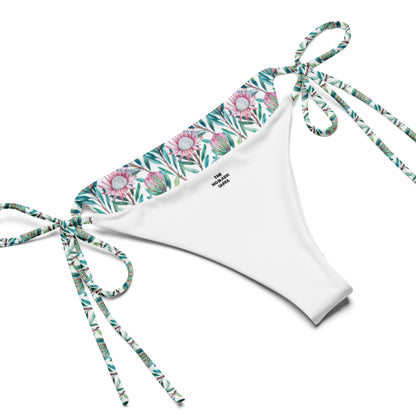 Protea Serene recycled string bikini