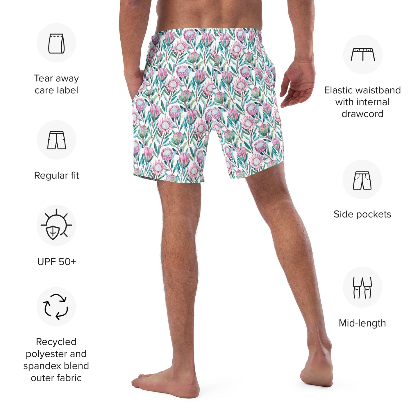 Protea Serene Men's swim trunks