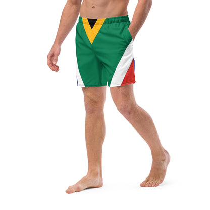 South African flag "Faf" Men's swim trunks