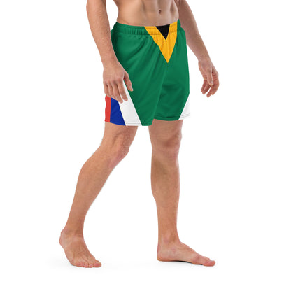 South African flag "Faf" Men's swim trunks