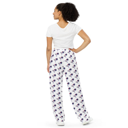 Astro Springbok unisex wide-leg pajama pants