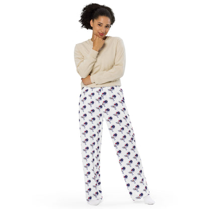 Astro Springbok unisex wide-leg pajama pants