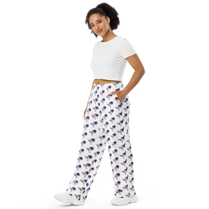 Astro Springbok unisex wide-leg pajama pants