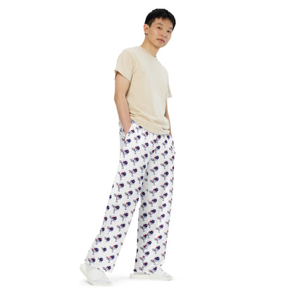 Astro Springbok unisex wide-leg pajama pants