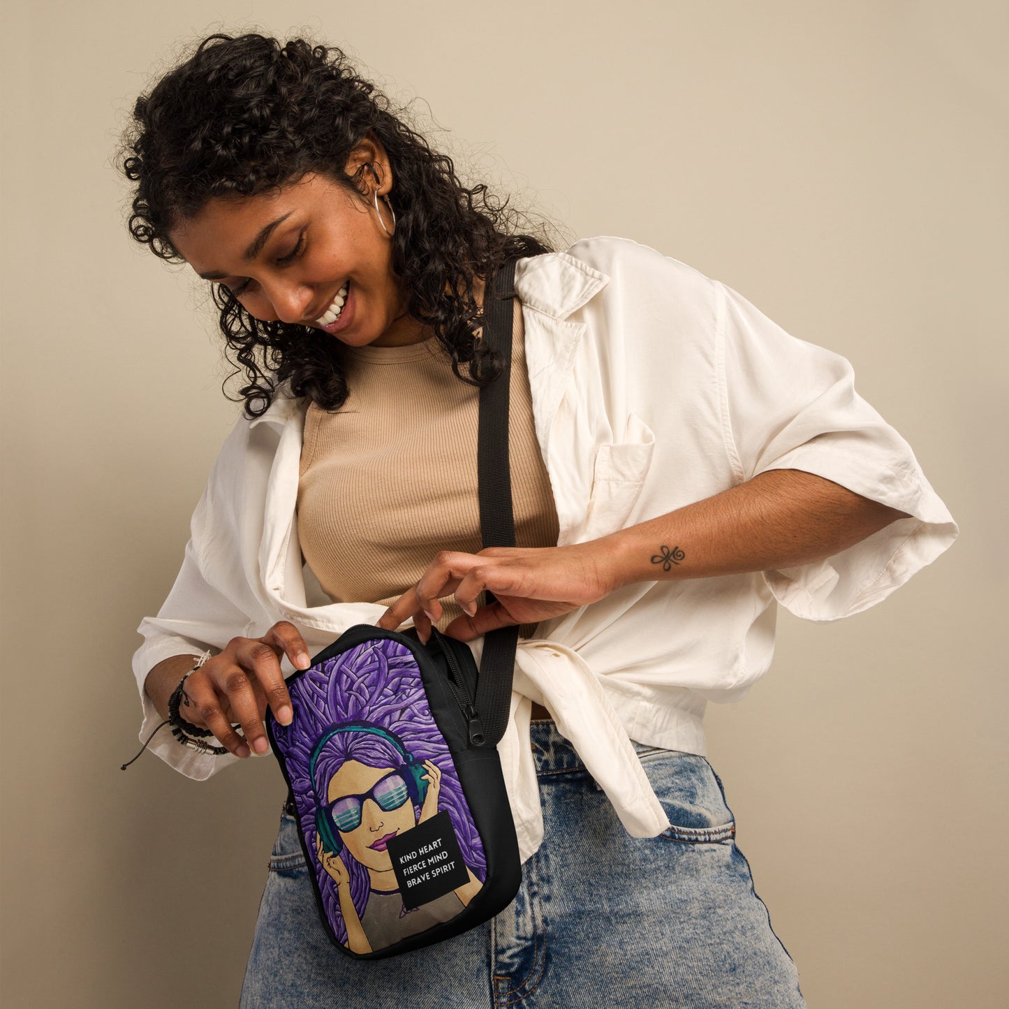 Vibin' Girl Utility crossbody bag