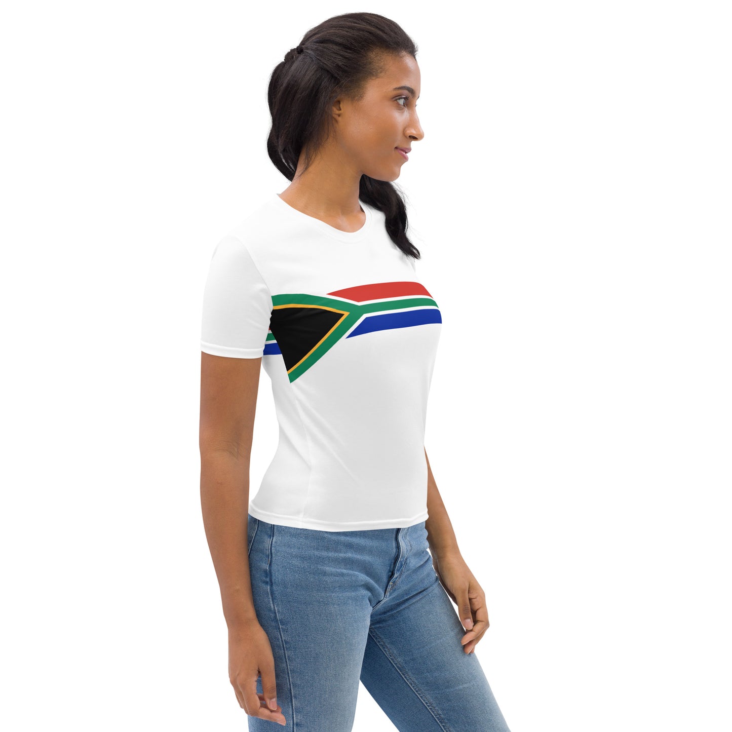 South African Flag Women's T-shirt