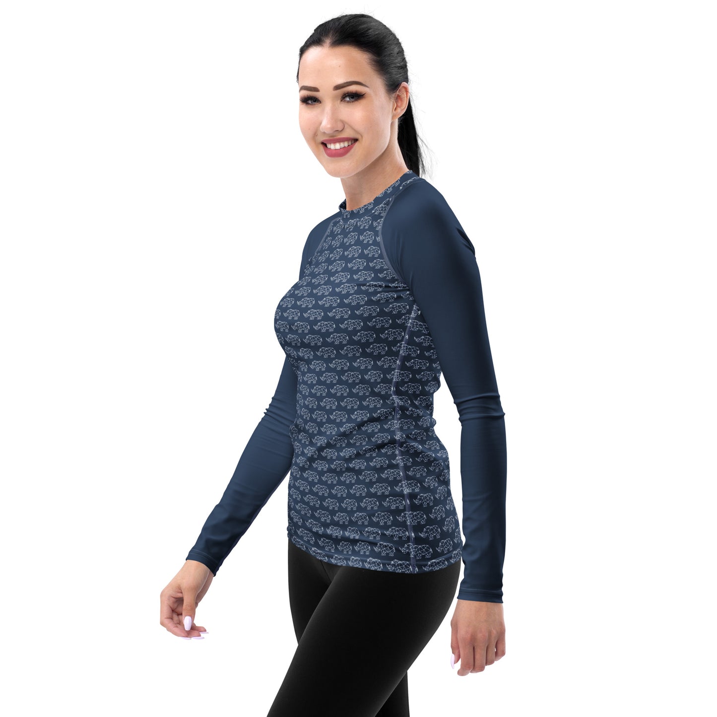 Rhino Origami Women's Rash Guard