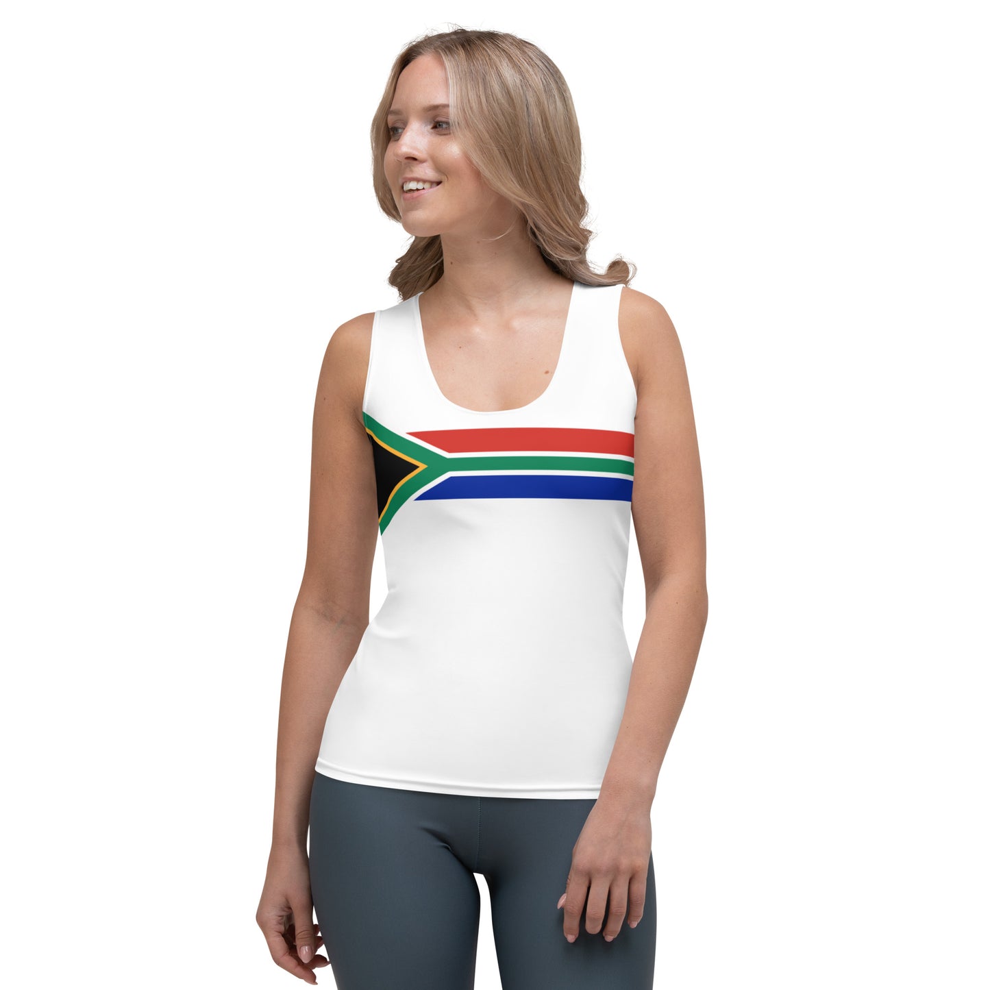 South African Flag Cut & Sew Tank Top