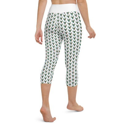 South African Springbok Yoga Capri Leggings