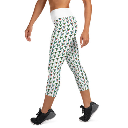 South African Springbok Yoga Capri Leggings