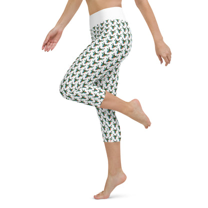 South African Springbok Yoga Capri Leggings