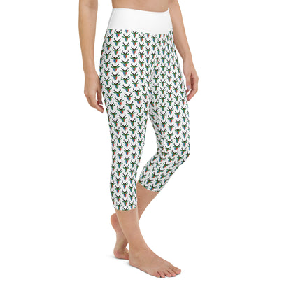 South African Springbok Yoga Capri Leggings