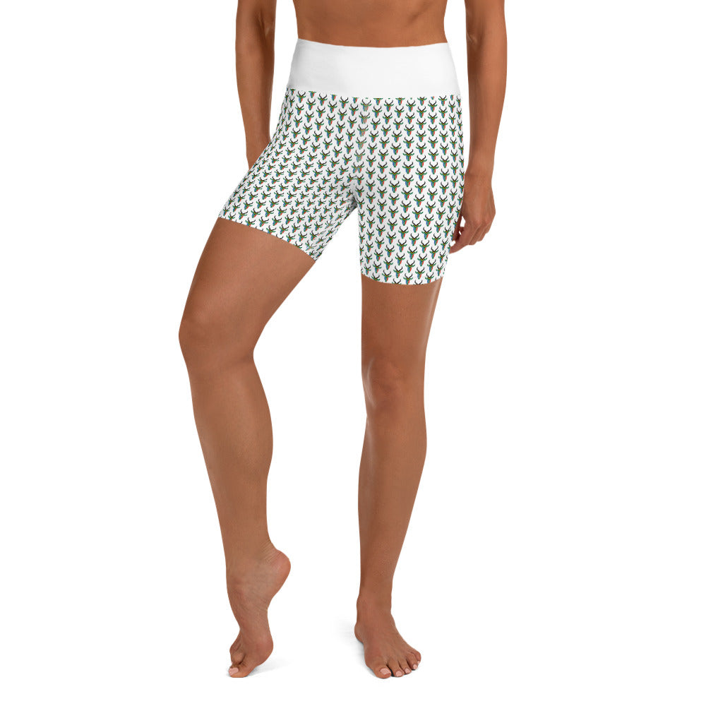 South African Springbok Yoga Shorts