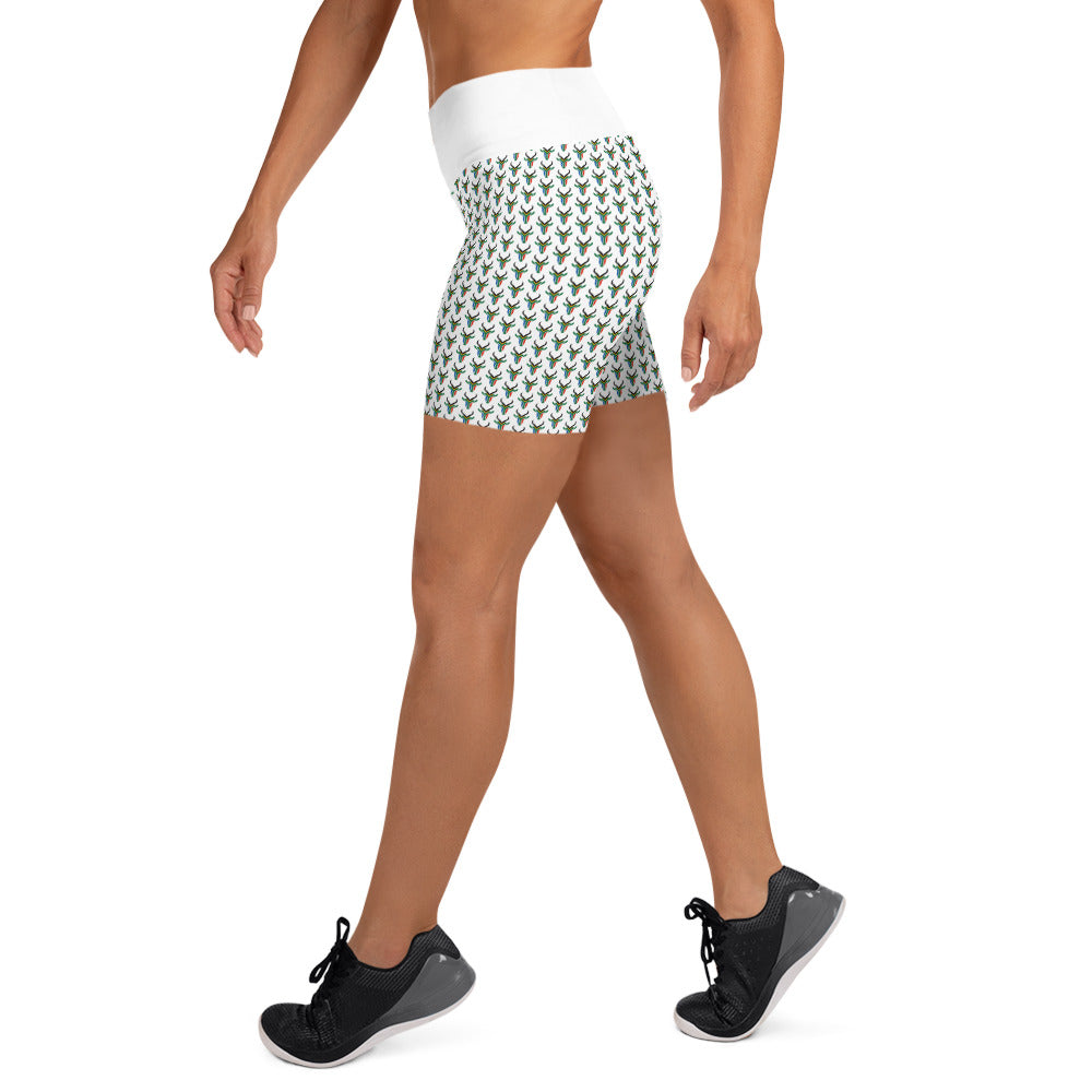 South African Springbok Yoga Shorts