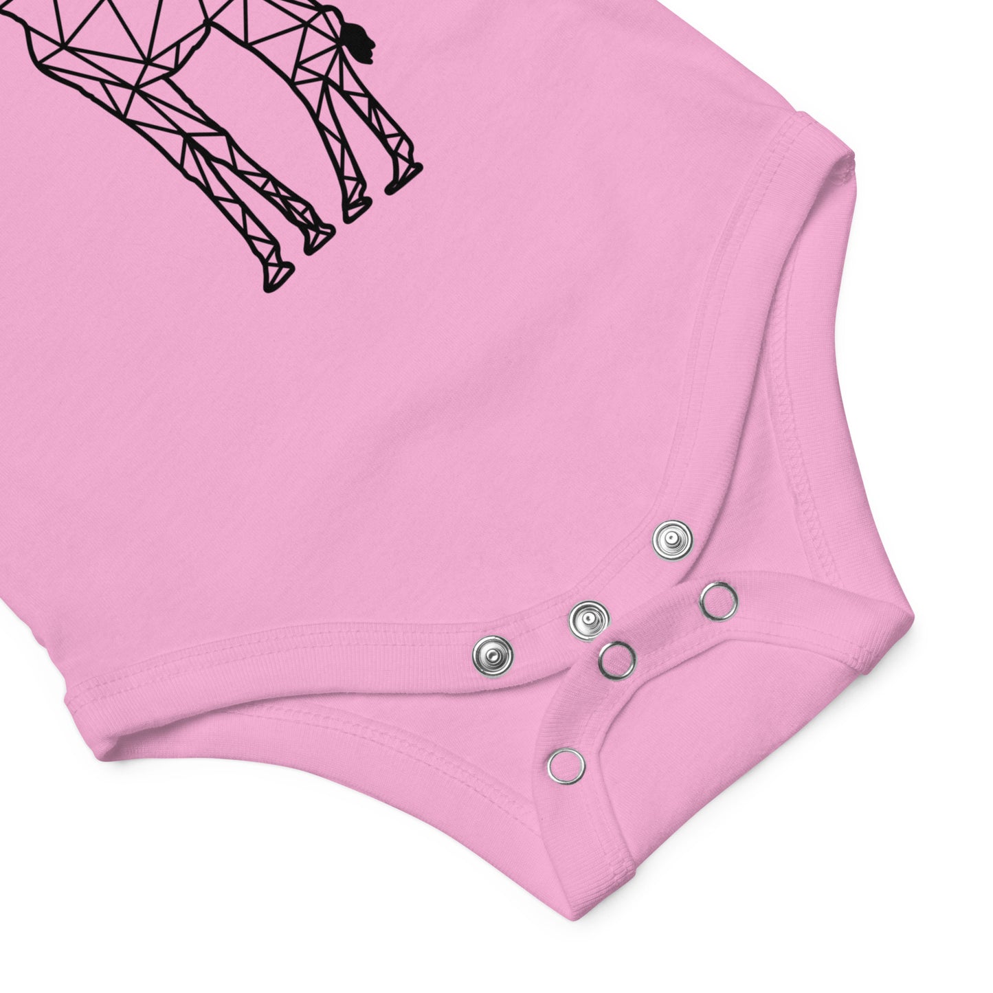 Giraffe Origami Infant Bodysuit - Light colors