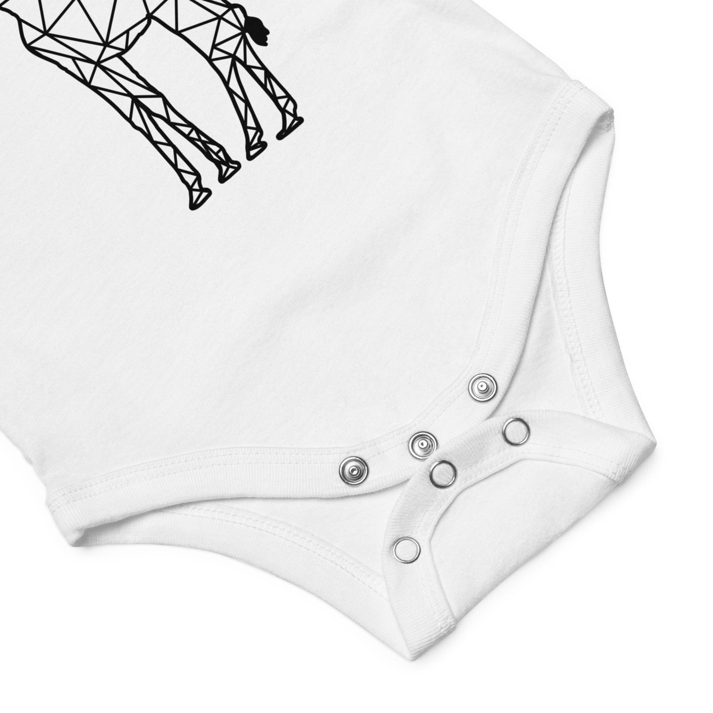 Giraffe Origami Infant Bodysuit - Light colors