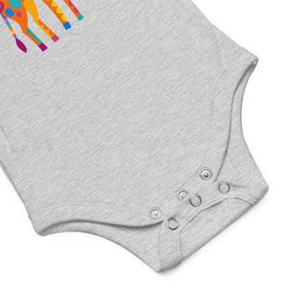 Curious Giraffe Baby short sleeve one piece