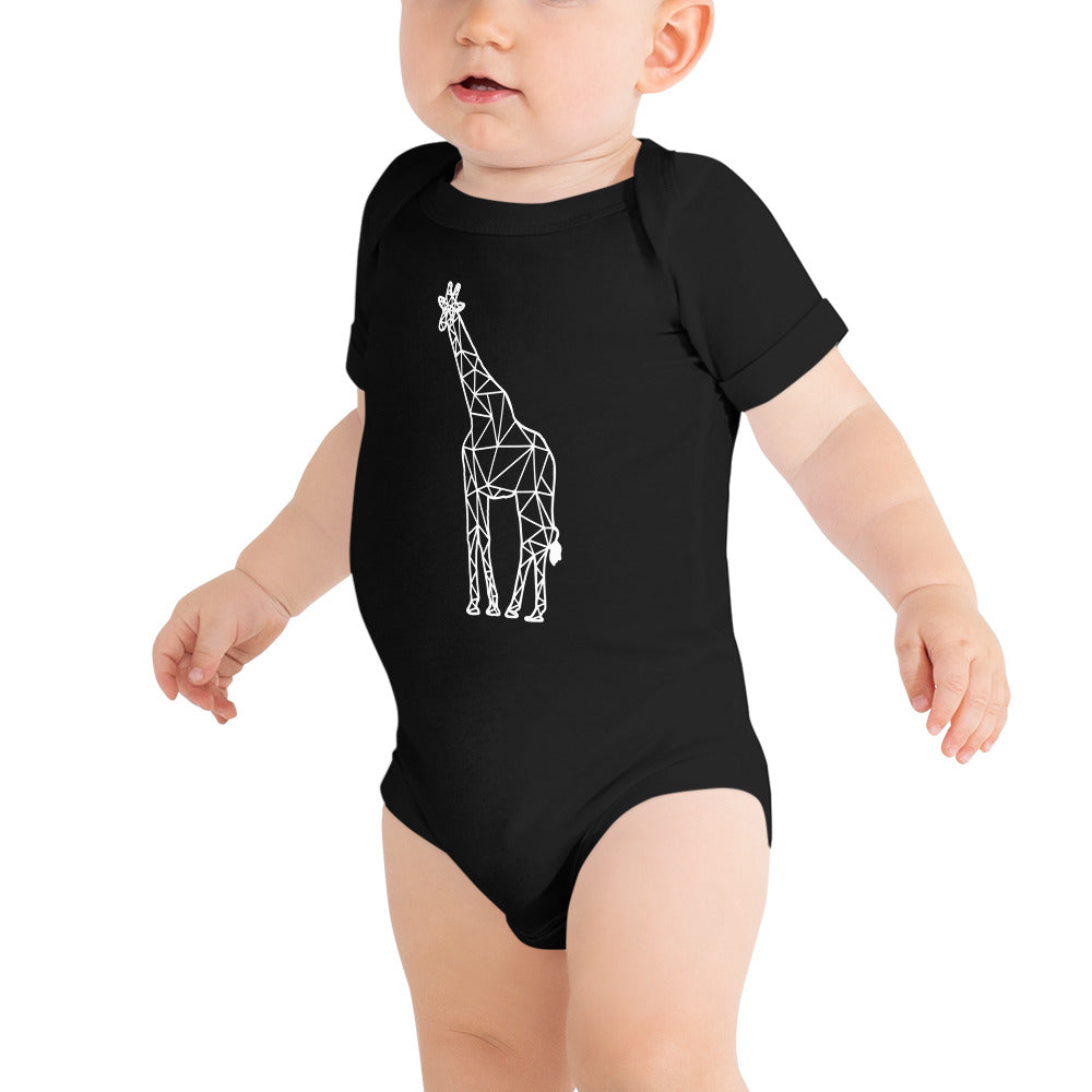 Giraffe Origami Baby short sleeve one piece