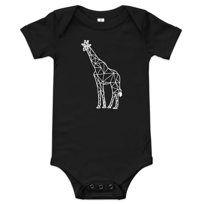 Giraffe Origami Baby short sleeve one piece