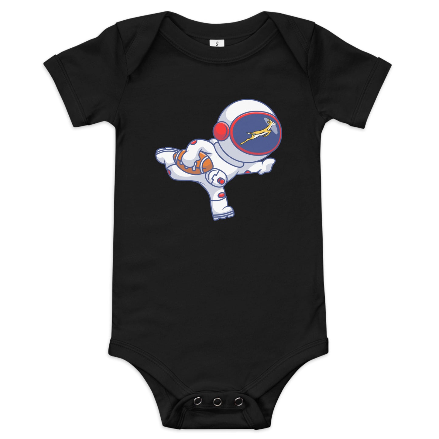 Astrobok Rugby Baby short sleeve onesie