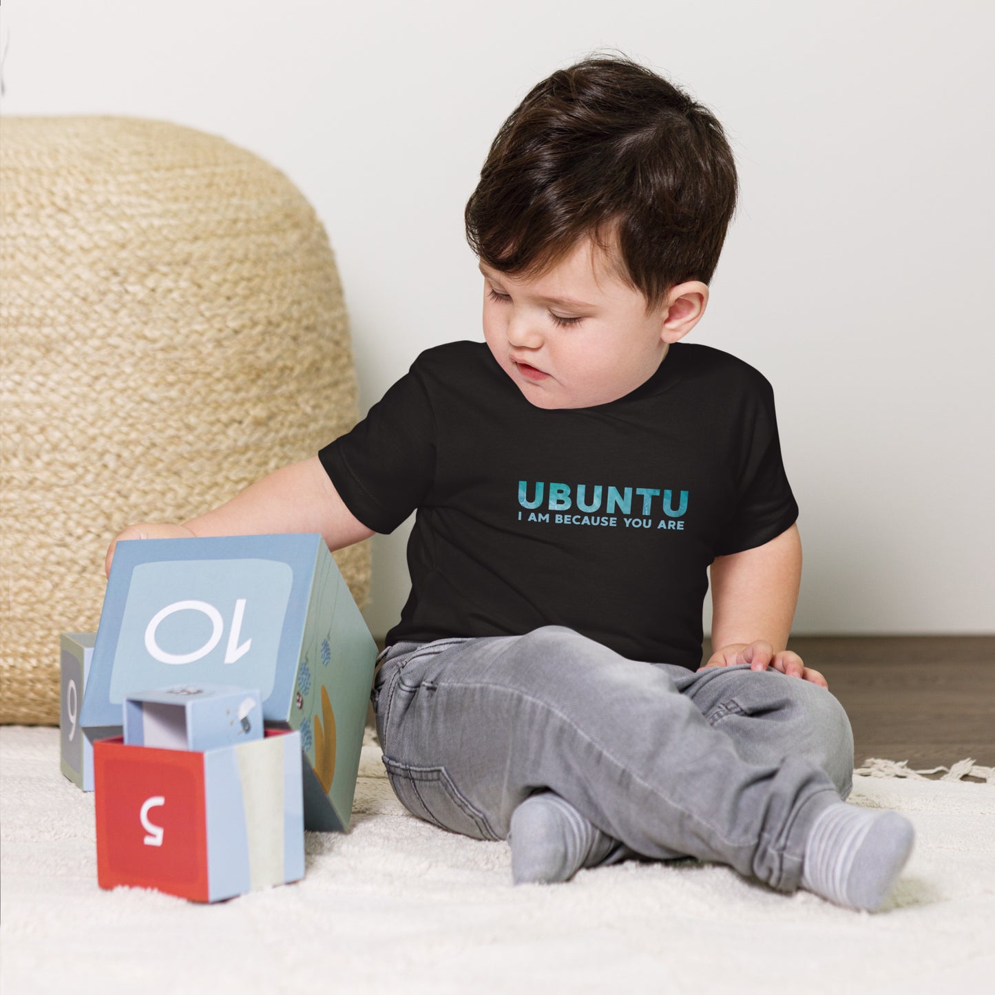 Ubuntu - I am because you are - Baby Jersey Short Sleeve Tee