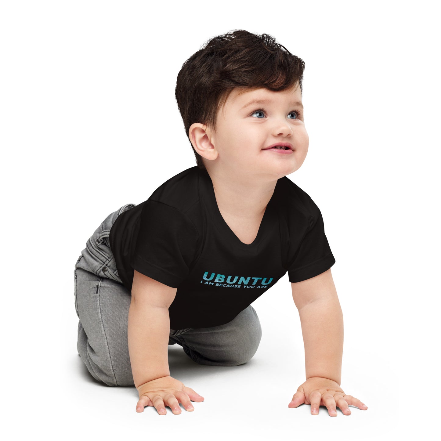 Ubuntu - I am because you are - Baby Jersey Short Sleeve Tee