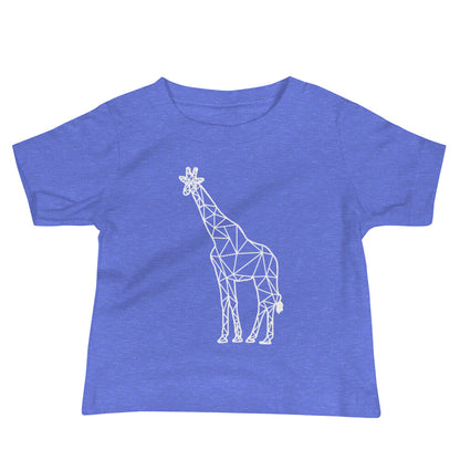 Giraffe Origami Baby Jersey Short Sleeve Tee - Dark Colors