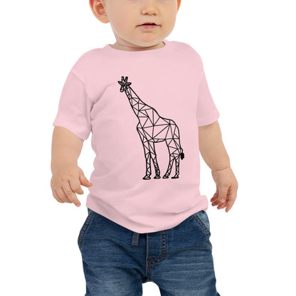 Giraffe Origami Baby Jersey Short Sleeve Tee