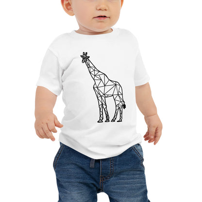 Giraffe Origami Baby Jersey Short Sleeve Tee