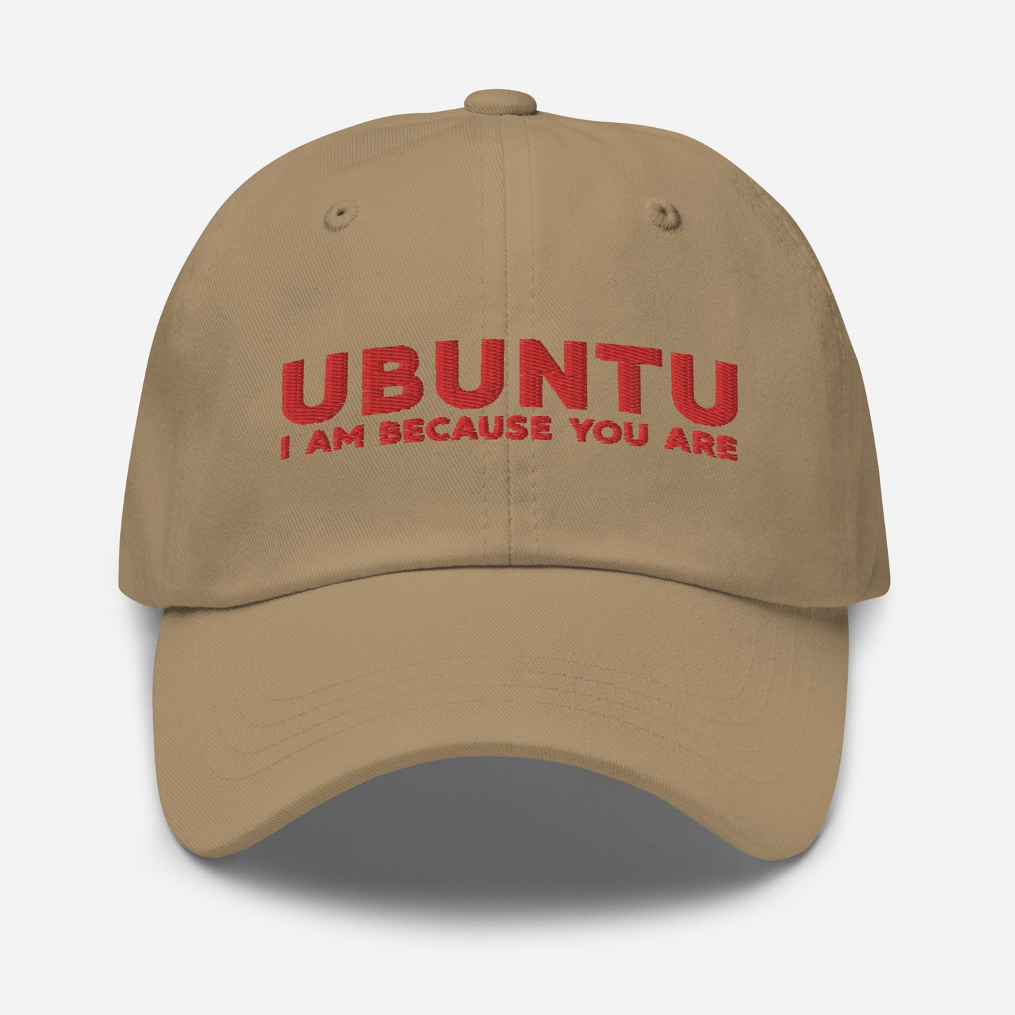 Ubuntu - I am because you are - Dad hat