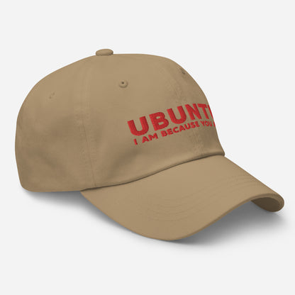 Ubuntu - I am because you are - Dad hat