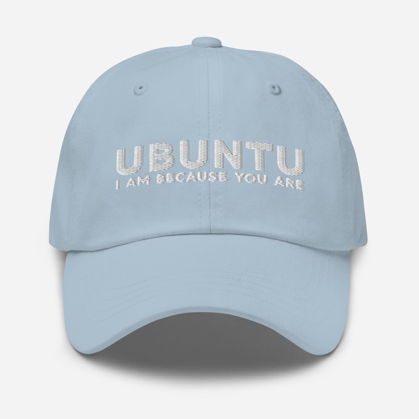 Ubuntu - White - Dad hat