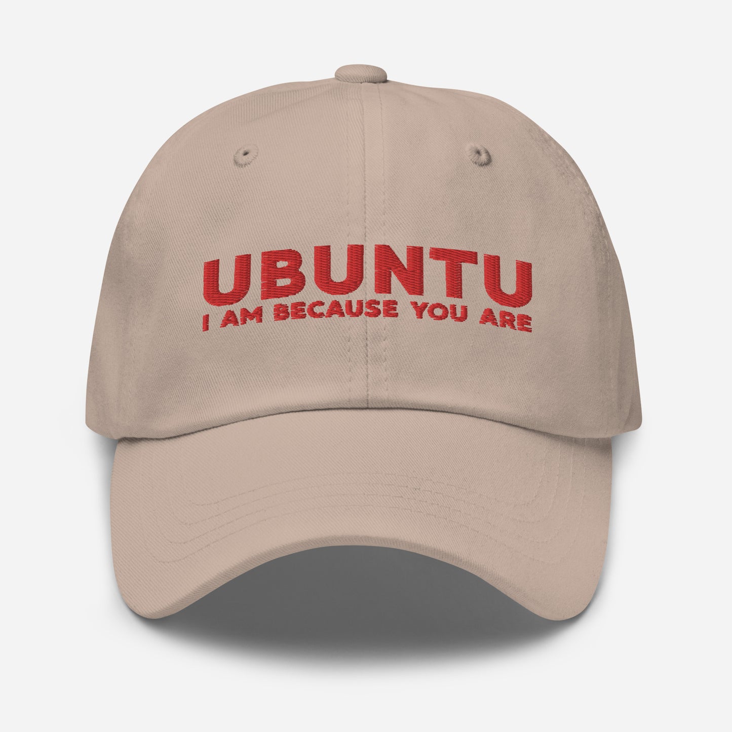 Ubuntu - I am because you are - Dad hat