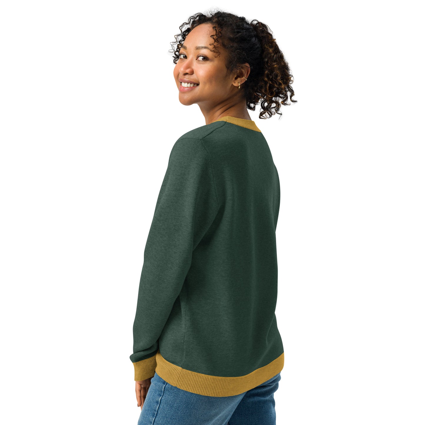 Xmasbok Knitted crew neck ugly sweater