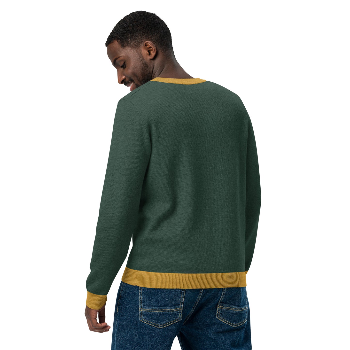 Xmasbok Knitted crew neck ugly sweater