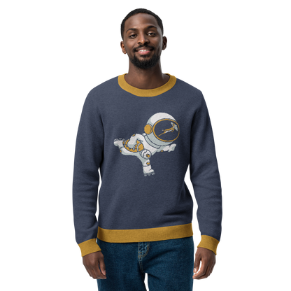 Astrobok Knitted crew neck sweater