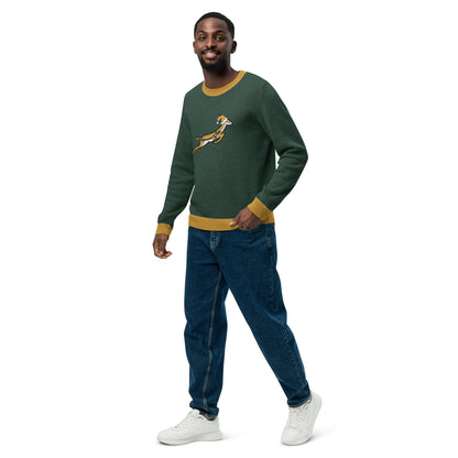 Xmasbok Knitted crew neck ugly sweater