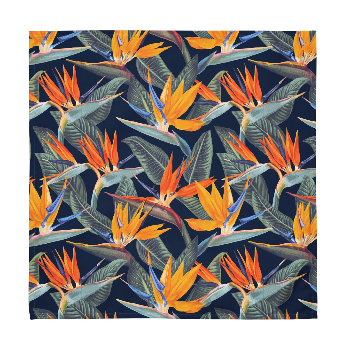 Strelitzia Cloth napkin set - Navy