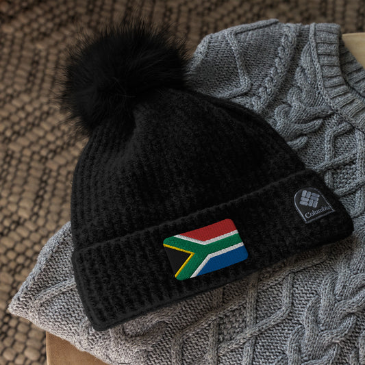 South Africa Columbia pom-pom beanie