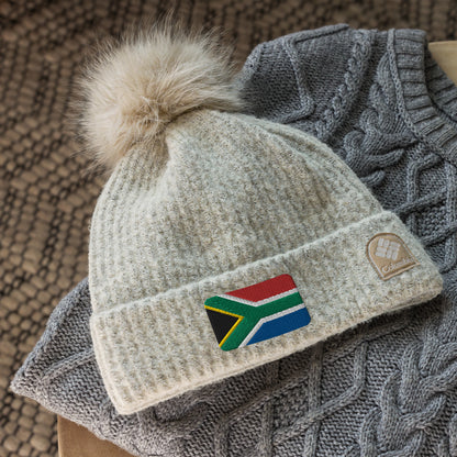 South Africa Columbia pom-pom beanie