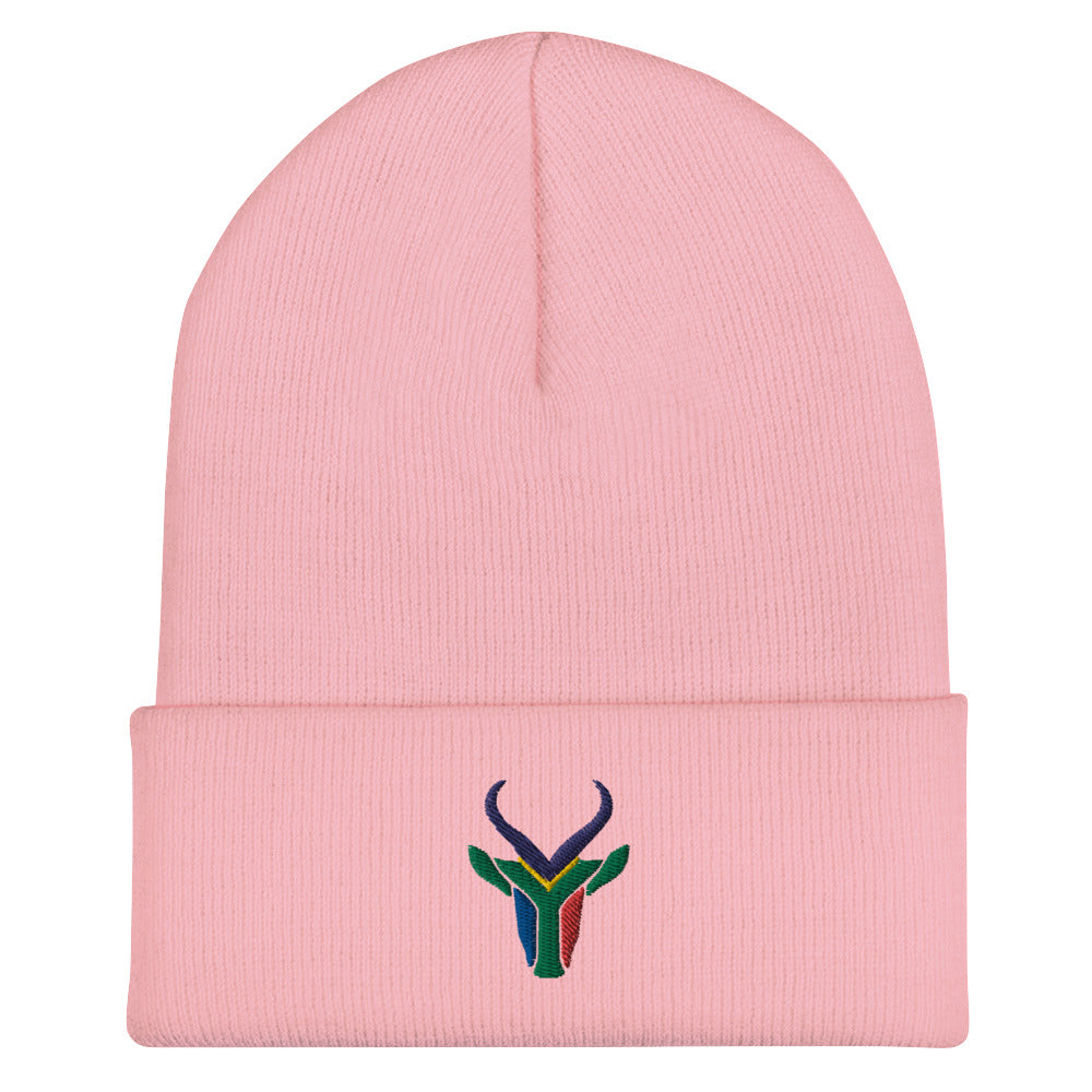 South African Springbok Cuffed Beanie