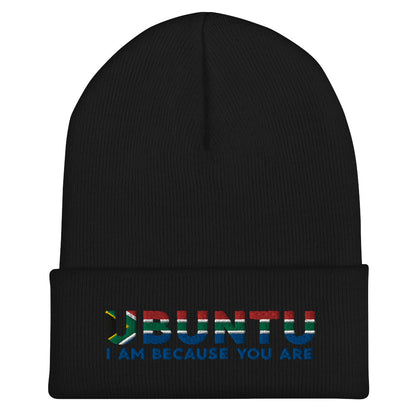 South African Ubuntu Cuffed Beanie