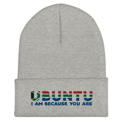 South African Ubuntu Cuffed Beanie