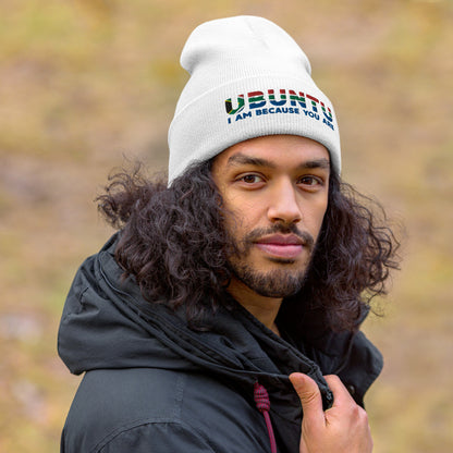 South African Ubuntu Cuffed Beanie