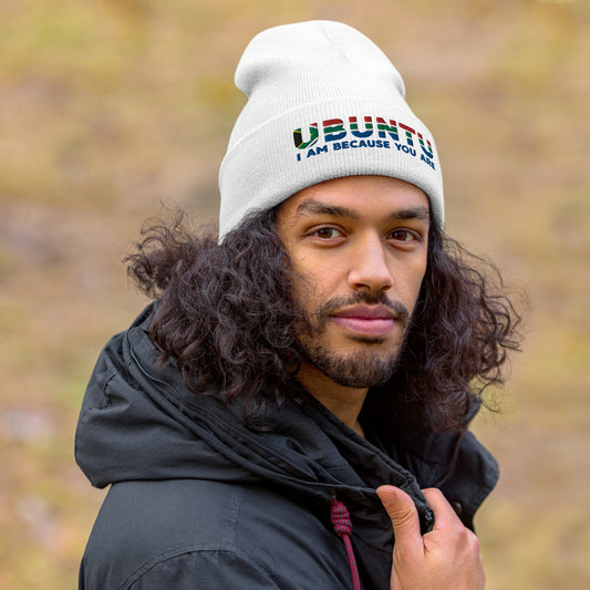 South African Ubuntu Cuffed Beanie