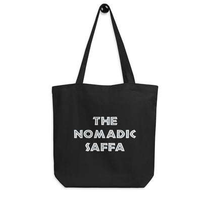 The Nomadic Saffa Black Eco Tote Bag