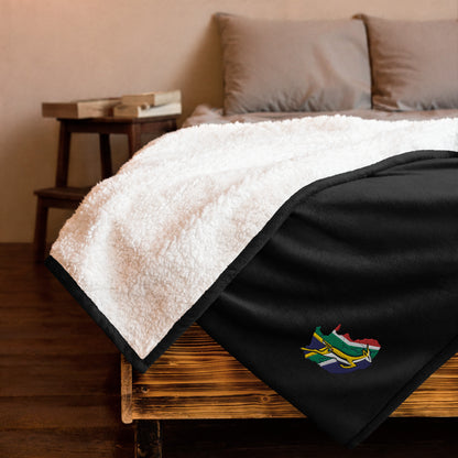 South African Book Fan Premium sherpa blanket