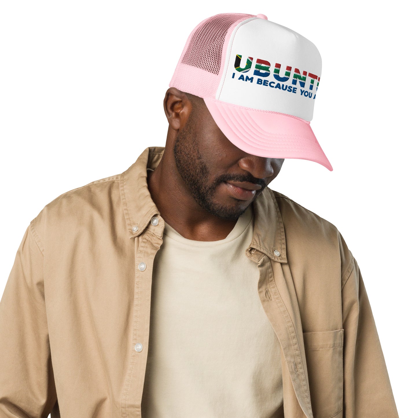 Ubuntu: I am because you are Foam trucker hat - SA Colors