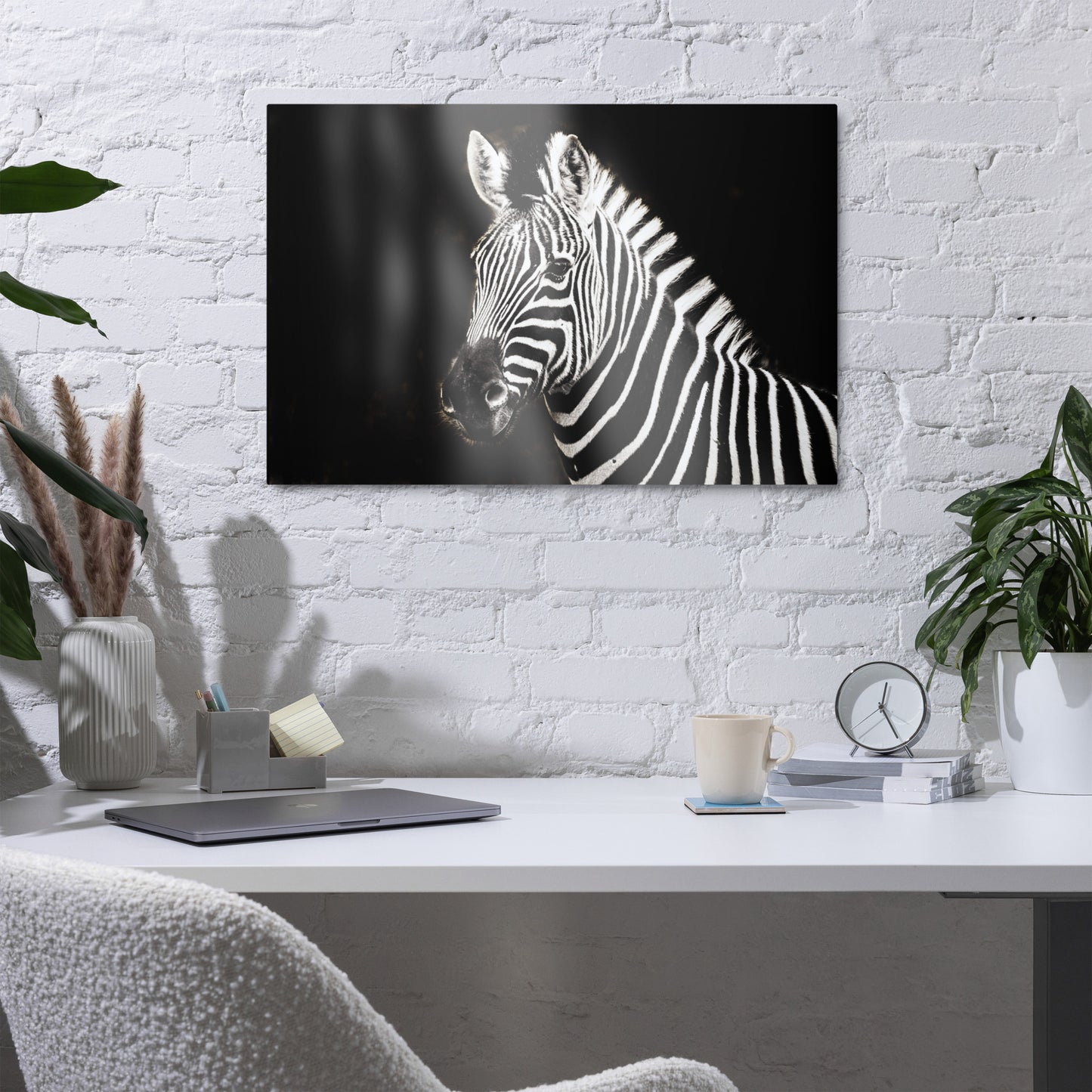 The Zebra Metal prints